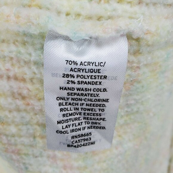 BP Nordstrom Rainbow Marl Sweater sz‎ L NWOT - Picture 7 of 9